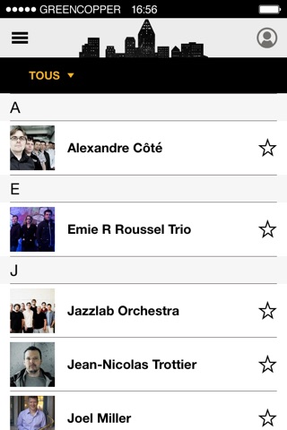 Québec Jazz Mobile screenshot 4