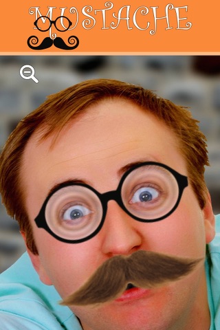 Mustache Photo Booth - Camera FX funny and crazy effects : moustache lip glasses and beard Then share it screenshot 2