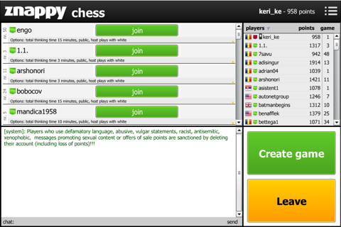 Chess Znappy screenshot 2
