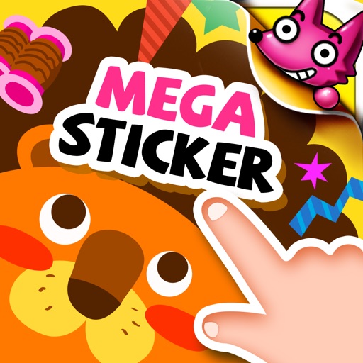 Mega Sticker Book for Kids icon