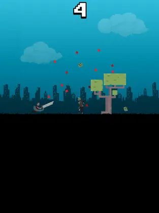 Captura de Pantalla 3 Sangriento el pixel el zombi iphone