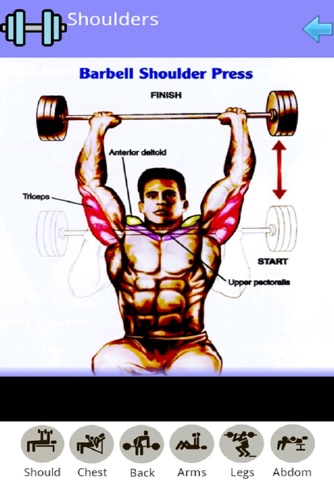 Body Building Workout Pro screenshot 2