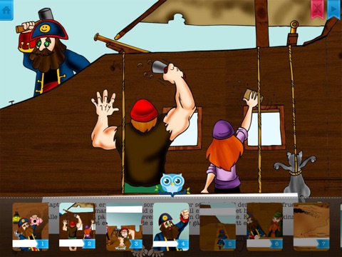 Kaptein Solskinn og den skjulte skatten - Ha det gøy med Pickatale mens du lærer å lese! screenshot 3