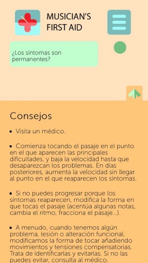 Musician's First Aid - Castellano (para iPhone)(圖4)-速報App