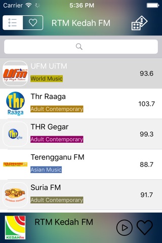 Radio - Malaysia Stream Live Radio screenshot 2