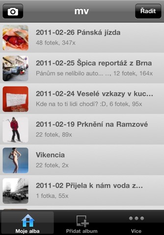 Rajče do kapsy screenshot 2