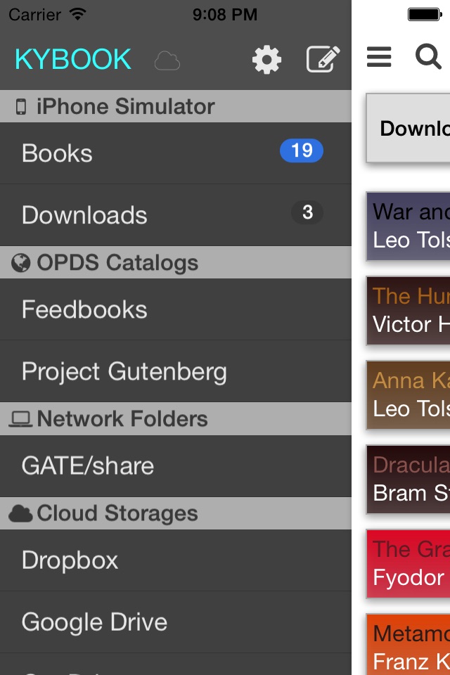 KyBook - EPub,FB2,PDF,DjVu Reader screenshot 4