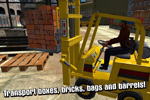 Heavy Forklift Simulator 3D Full screenshot 2