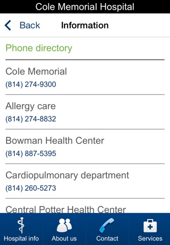 Cole Memorial Health Network screenshot 3