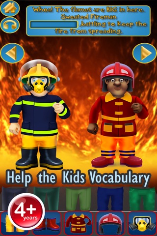 My Brave Fireman Rescue Design Storybook - Free Game screenshot 4