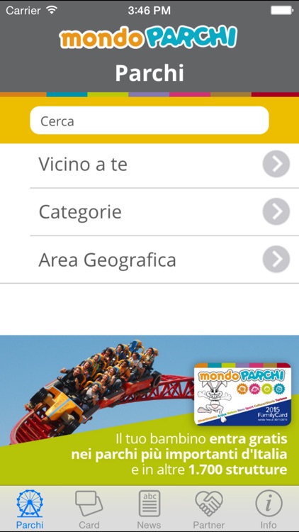 MondoParchi App Ufficiale