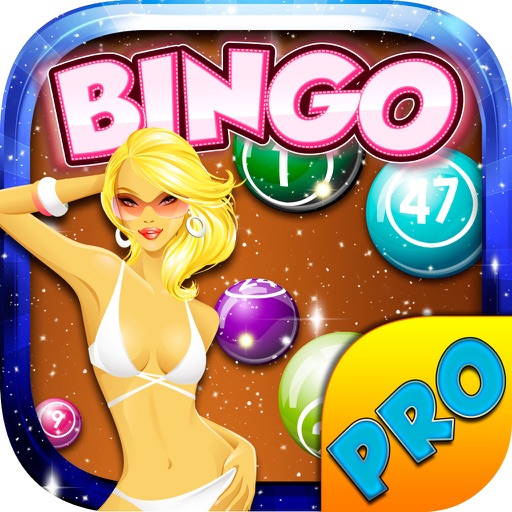 Bingo Lady Fortune PRO - Play Online Casino and Gambling Card Game for FREE ! Icon