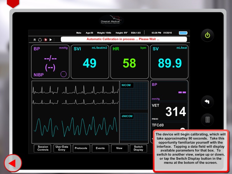 Cheetah Medical's Advanced Hemodynamic Monitoring System screenshot-3