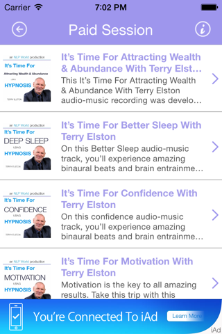 Transformational Self-Development Hypnosis Audio & Books screenshot 2