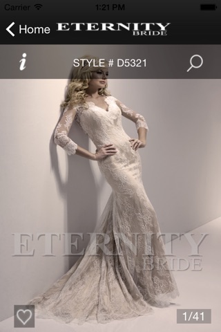 Eternity Bridal Wedding Dress screenshot 2