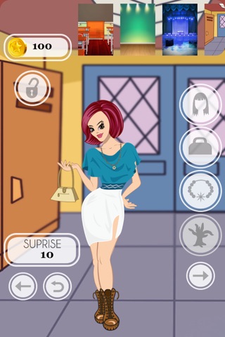 Teen Cover Girl Dress Up - cool celebrity style dressing game screenshot 2