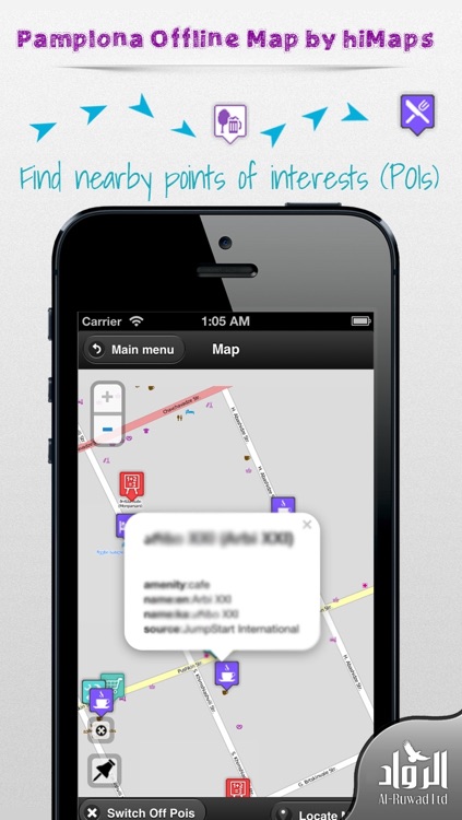 Pamplona Offline Map by hiMaps