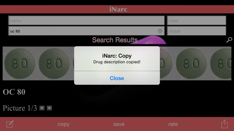 iNarc: Pill Finder and Identifier screenshot-4