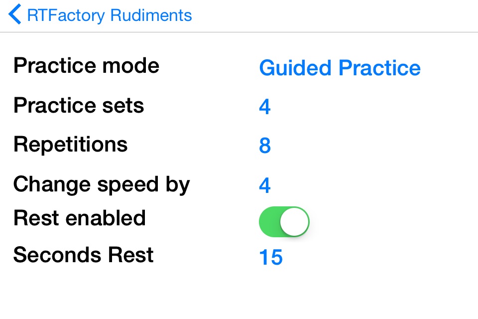 RTFactory Rudiments screenshot 3