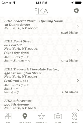 FIKA NYC screenshot 3