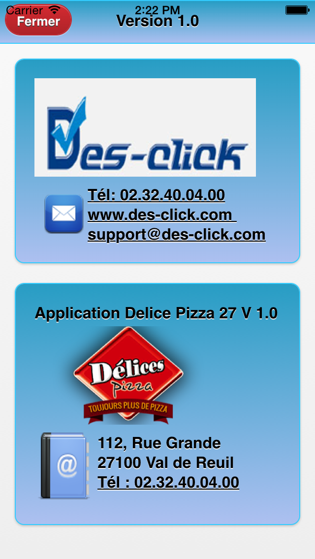 How to cancel & delete Delices Pizza 27 from iphone & ipad 2