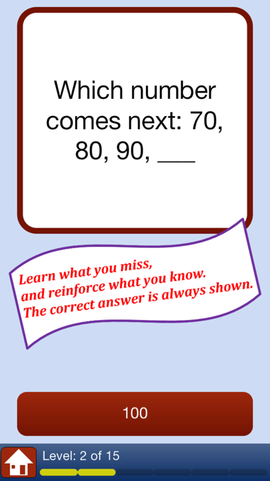 How to cancel & delete Skip Counting - a math quiz game for kids to learn simple addition and subtraction from iphone & ipad 3