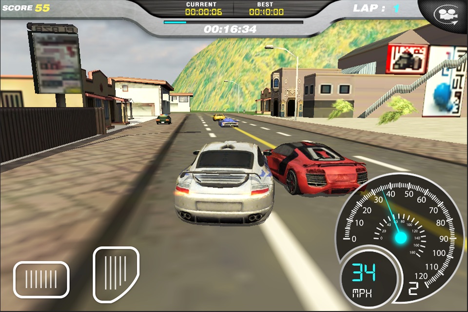 Burning Wheels Car Racer 3D screenshot 4