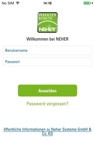 Neher App screenshot 2