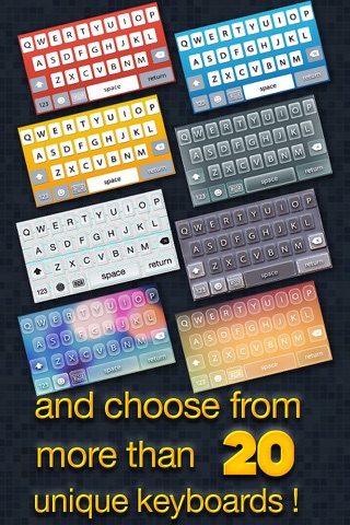 Van Looveren Keyboards Customization Pro - More than 20 Different Fancy & Stylish Keyboard Layouts screenshot 3