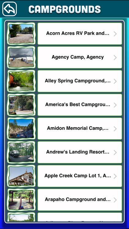 Missouri Campgrounds & RV Parks