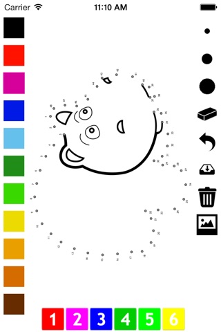 Connect the Dots Coloring Book for Toddlers: Learn to paint by numbers screenshot 3