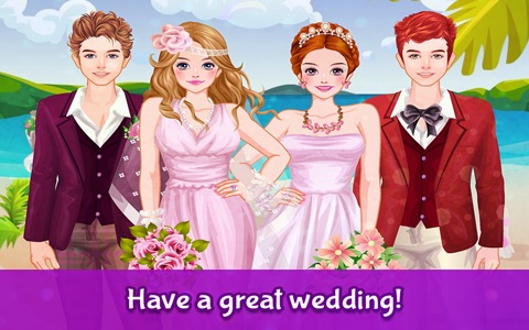 Fashion Wedding - Dress up and make up game for kids who love weddings and fashion screenshot 2