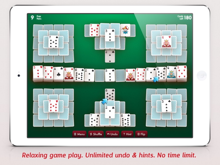 Mahjong Cards - Play classic mahjong solitaire with playing cards