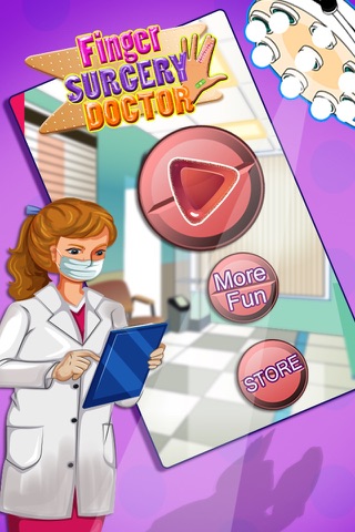 Finger Surgery Doctor - Best surgeon game with friendly home Doctor and a cute little hospital for kids screenshot 2