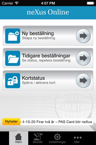 neXus Online Services screenshot 2