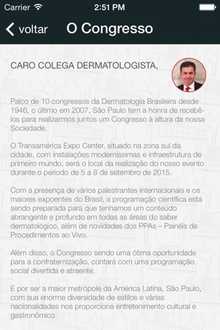 Dermato São Paulo 2015 screenshot 2