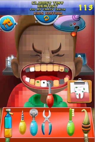 Aaah! Clumsy Tiny Dentist Fix My Crazy Teeth! - PRO Kids Edition screenshot 4
