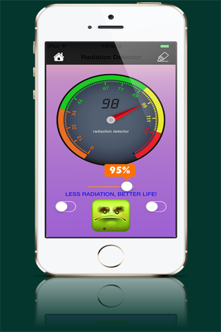 electromagnetic radiation detector screenshot 2