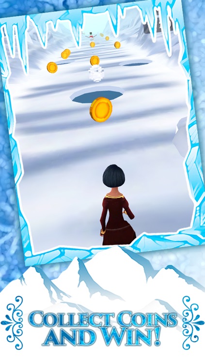 Frozen Princess Run 3D Infinite Runner Game For Girly Girls With New Fun Games PRO
