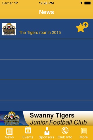 Swanbourne Tigers Junior Football Club screenshot 4