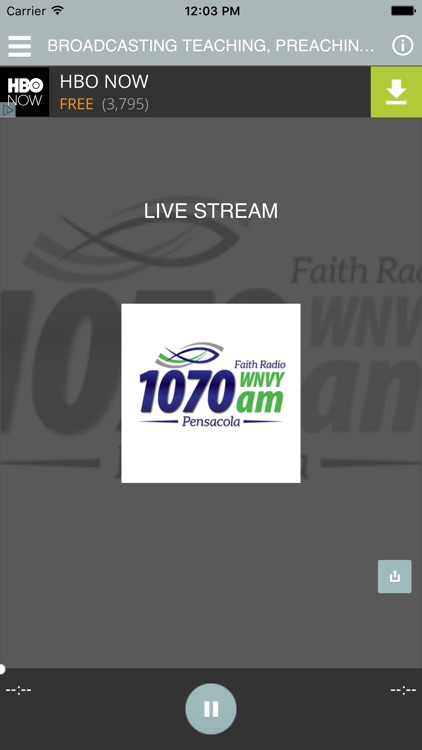 The WNVY 1070 AM Radio