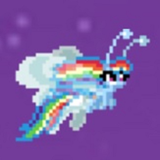 Flying Pony Breezies Free Icon