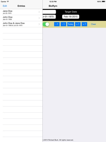 BioRym - designed for iPad screenshot 2