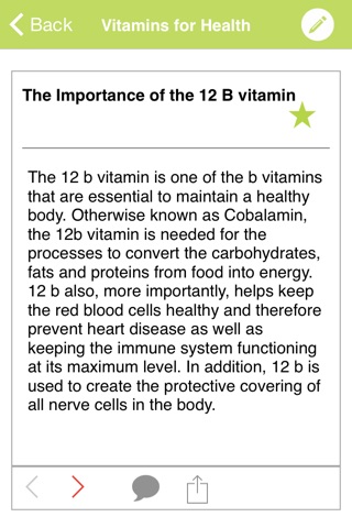 Vitamins For Health screenshot 3