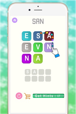 WordCircleBubbles! Addicting puzzle free game screenshot 3