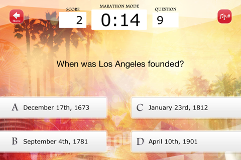 City of Los Angeles Trivia screenshot 4
