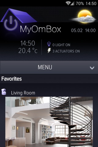 MyOmBox for MyHome automation screenshot 3