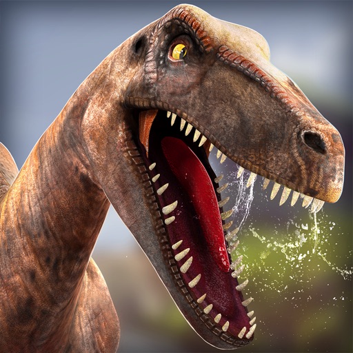 Dino Park . Dinosaurs Simulator Racing Game in Wonder World Pro iOS App