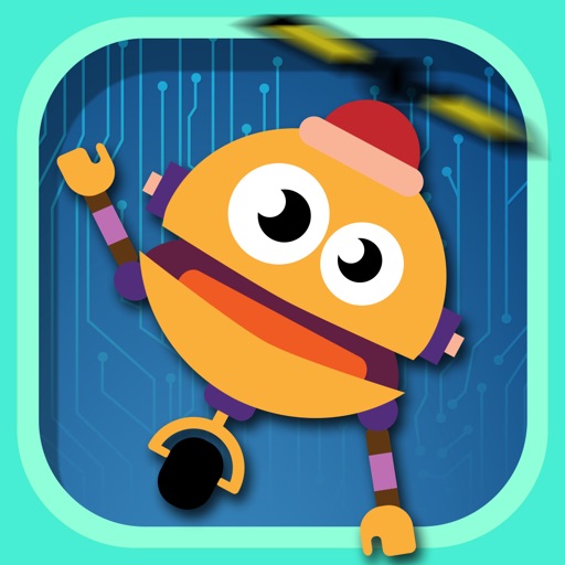 Crazy Robot - Funny Robot Copter Free Game HD iOS App