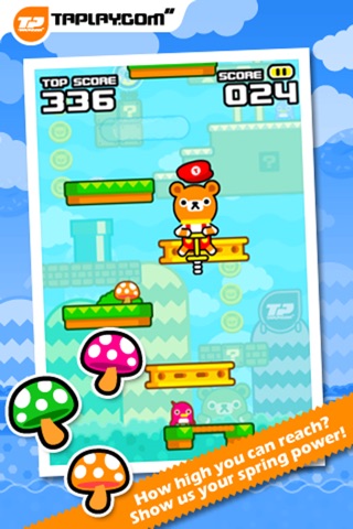 Tap Tap Spring - Tappi Bear screenshot 2